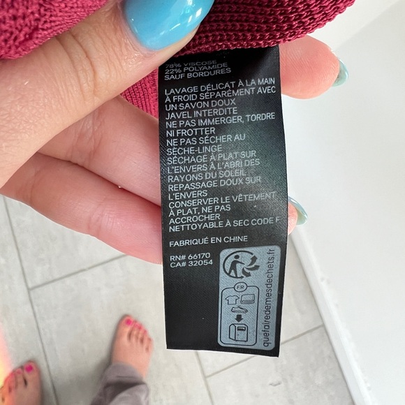 NWT ! ZIMMERMANN luminosity panelled knit dress in burgundy Zimmerman size 2 - Picture 8 of 12